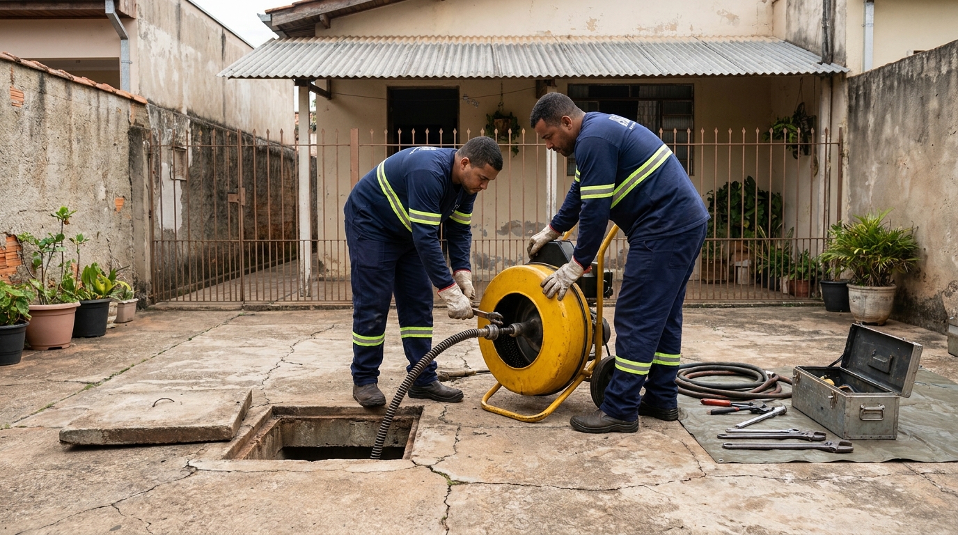 Desentupimento de esgoto perto de mim em Ipatinga‑MG